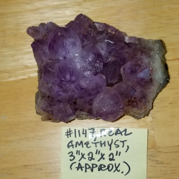 #1147 Rare Collectible Real Amethyst - Picture 3 of 12